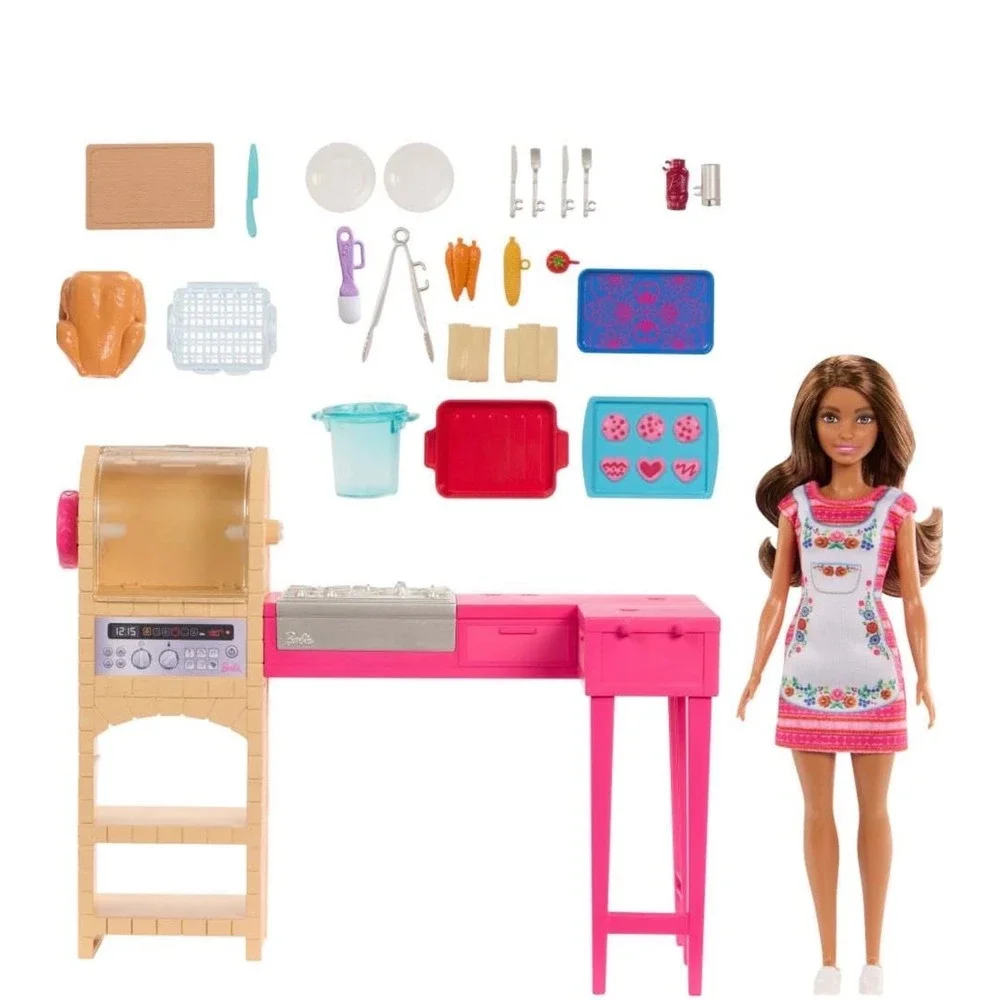 Barbie Recipe for Friendship Teresa Doll Kitchen Accessories ColorChange Cookies